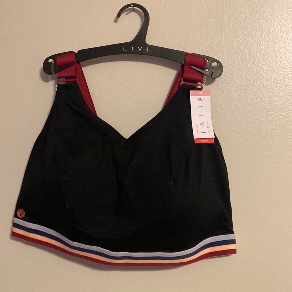 No-Wire Wicking Sports Bra